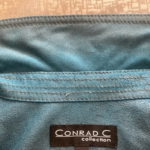 Conrad C Faux Suede Jacket. - Picture 6 of 7